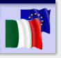 Bandiera Italia ed Europa
